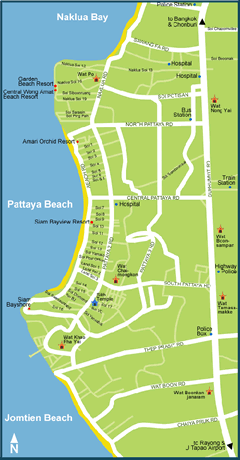 Pattaya Map
